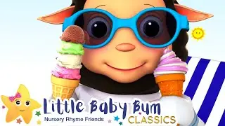 Learn Colors With ICE CREAM | Ice Cream Song | Kids Song | Little Baby Bum