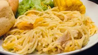 How To Make A Simple Turkey Noodle Tetrazzini (Great Leftover Turkey Recipe)