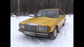 тест-драйв Mercedes Benz w123