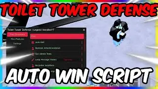 🗺 Roblox Toilet Tower Defense Script 🗺 (Auto Roll, Recorder, Attack Cooldown)