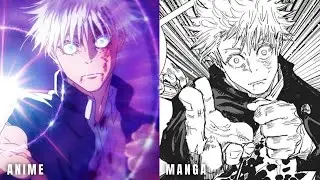 Anime VS Manga - Jujutsu Kaisen Season 2 Episode 4