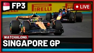 F1 Live: Singapore GP Free Practice 3 - Live Timing and Commentary