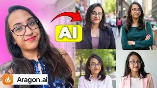 I Tried the BEST AI Headshot Generator | Aragon.AI Review & Tutorial | AI with Anangsha S1E01