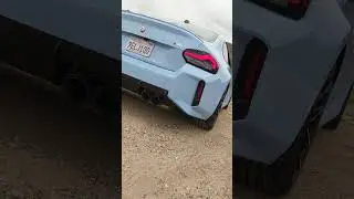 Listen to the new 2023 BMW M2's exhaust note! #bmw #automotive #exhaust #sportscar #carshorts