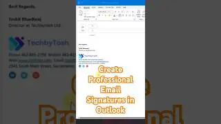 Create Professional Email Signatures in Outlook 