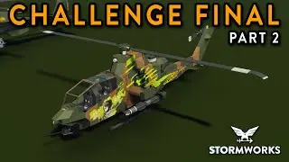 Attack Helicopter Build Challenge Final - Part 2 - Stormworks