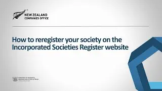 How to reregister your society