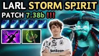 🔥 LARL STORM SPIRIT Midlane Gameplay vs Aurora 🔥 Larl Perspective - Dota 2