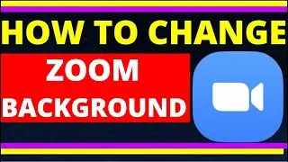 How To Change ZOOM Background on Computer or Mac in 2022  ( ENGLISH )  SIMPLE METHOD