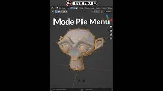 Blender Keyboard Shortcut ➦ Mode Pie Menu .