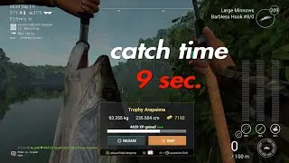 Fishing Planet - Very Easy&Fast to Catch Trophy ARAPAİMA !!!(TIPS)