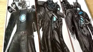 [Drawing] Evolution of Titan Cameraman / 