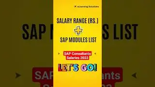 SAP professionals salary and Module List | SAP modules list | SAP consultants Salary 🤑