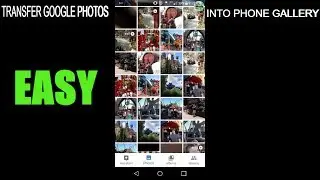 HOW TO TRANSFER YOUR GOOGLE PHOTOS INTO YOUR GALLERY ON YOUR ANDROID DEVICE