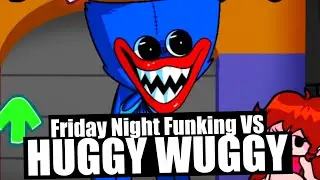 Huggy Wuggy VS Friday Night Funking (Poppy Playtime FNF MOD) Easy Normal and Hard