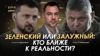 Арестович: Зеленский или Залужный: кто ближе к реальности? День 619