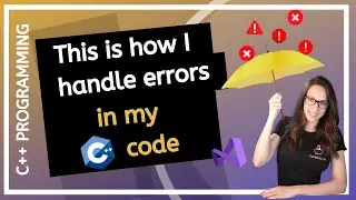 Exception handling in C++ (How to handle errors in your program?)