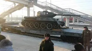 Т- 34 возвращаются на родину