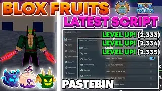 BLOX FRUITS Script Pastebin 2024 AUTO FARM | GUN MASTERY | AUTO SEA EVENT | KITSUNE | V4 (NO KEY)