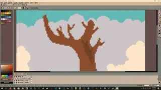 Pixel Art Tree - Day 1