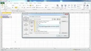 ms excel 2010 how to modify a hyperlink demo