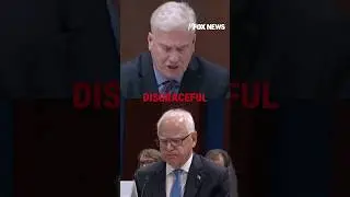'DISGRACEFUL': Congressman goes off on Tim Walz #shorts #foxnews #news #illegalimmigration #trump