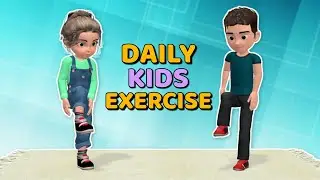 DAILY KIDS EXERCISE: BURN CALORIES AND GET SLIM!