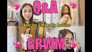 LESLEY @ HOME // Q&A + GRWM // 快問快答！同我一齊護膚同扮靚 ❤️