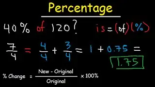 Percentage Word Problems