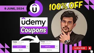 #Ep-833 | UDEMY COUPON CODE 2024 | Udemy FREE Courses | How to Download Udemy Courses for FREE