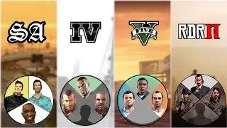 Character Switching in GTA & RDR Games | EVOLUTION (Concept)