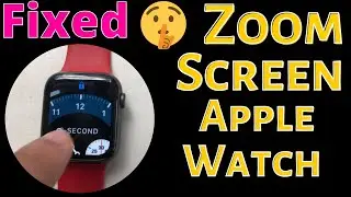 How To Fix Apple Watch Zoom Out & Zoom In Screen: Series 9/8/6/5/4 & Older in 3 Ways: [2024]