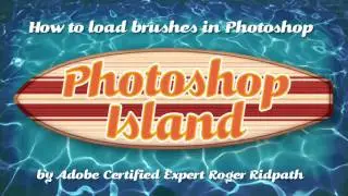 How to load brushes in Photoshop - Basic Tutorial by PhotoshopIsland