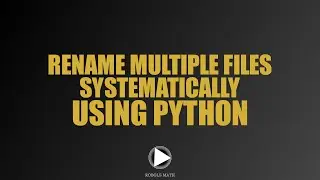 How to Rename Multiple Files Using Python