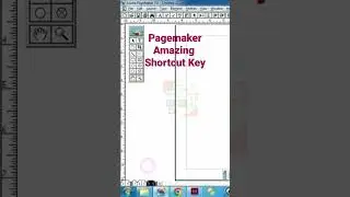 Hidden Shortcut Key for Adobe Pagemaker 