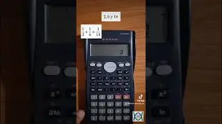 Cálculo del mcm con calculadora Casio científica básica