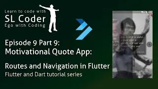 Motiv. Quote App: Navigation and routes in Flutter Ep. 9 Pt. 9