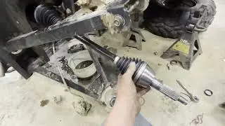 Polaris Ranger 800 XP, How To Install A Rear Axle