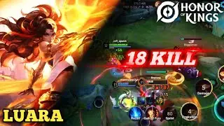 Hero ini bisa lompatin tembok kayak parkur, seru nih heronya  || HONOR OFF KING - LUARA GAMEPLAY