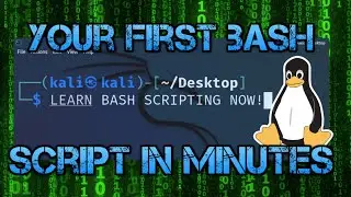 You need to learn BASH Scripting NOW!  Create your first bash script in minutes | Linux Fundamentals