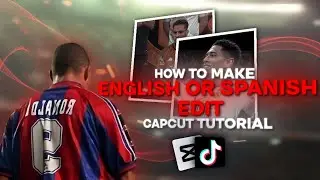 Viral English or Spanish Edit Tutorial on Capcut | How To Make Viral Edit on Capcut