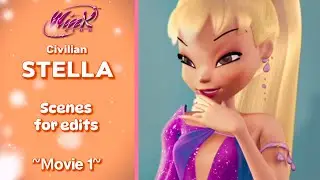 Winx Club | Stella Civilian (M1) Scenes for edits