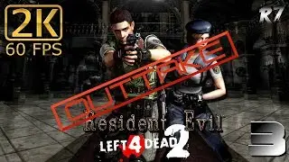 Left 4 Dead 2 - Resident Evil | 3rd Person Slow Zombies | Outtake #3 | 2K 1440p 60FPS