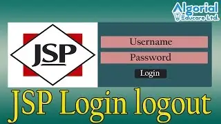 JSP tutorial  |  JSP Login Logout Example