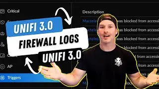 Unifi 3.0 Firewall logs and System logs