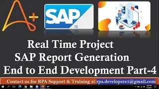 RPA Automation Anywhere real time projects | RPA Real Time Project End to End Development Part IV