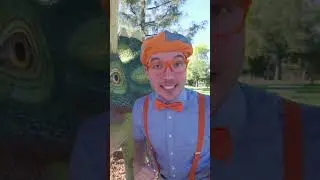 Blippi Meets a Triceratops | Blippi Shorts | #shorts #blippi #blippimusic