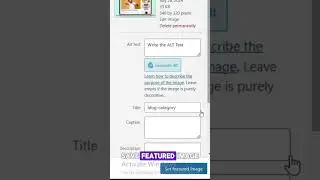 how to add alt text for images in wordpress #shorts #wordpress