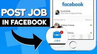 🔵 How to Post a Job in Facebook 2024 (Full Guide)