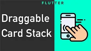 Flutter - Draggable Stack of Cards